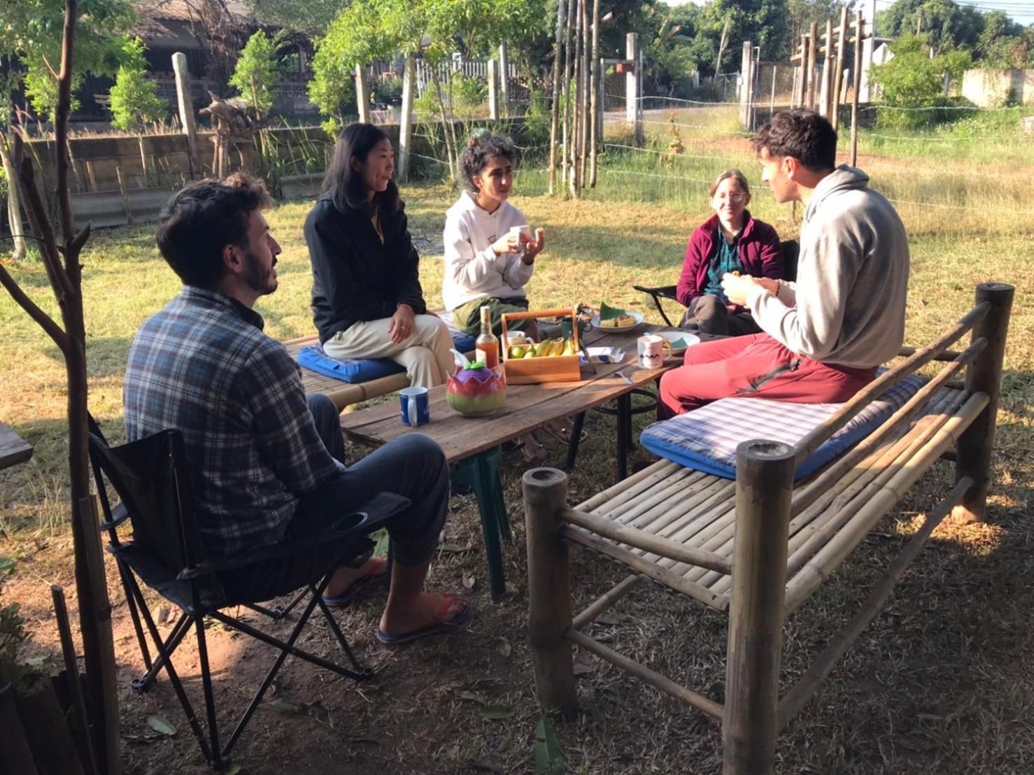 Amando_Tent Hotel Phayao Bagian luar foto